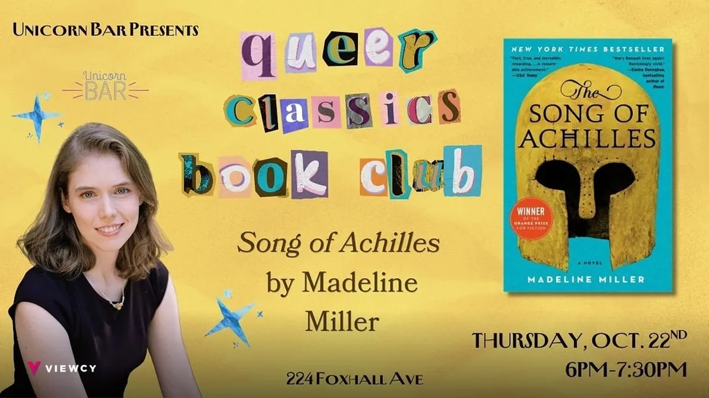 Queer Classics Book Club: "Song of Achilles" by Madeline Miller
