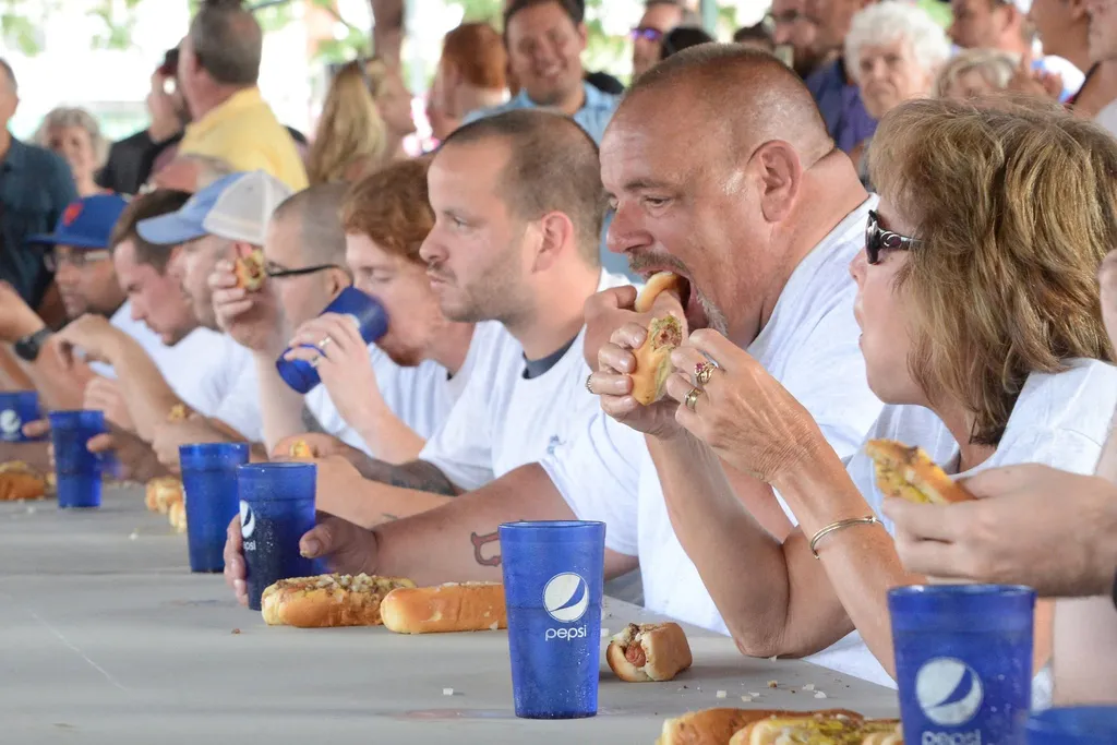 St Mary's Academy Hot Dog Eating Contest
