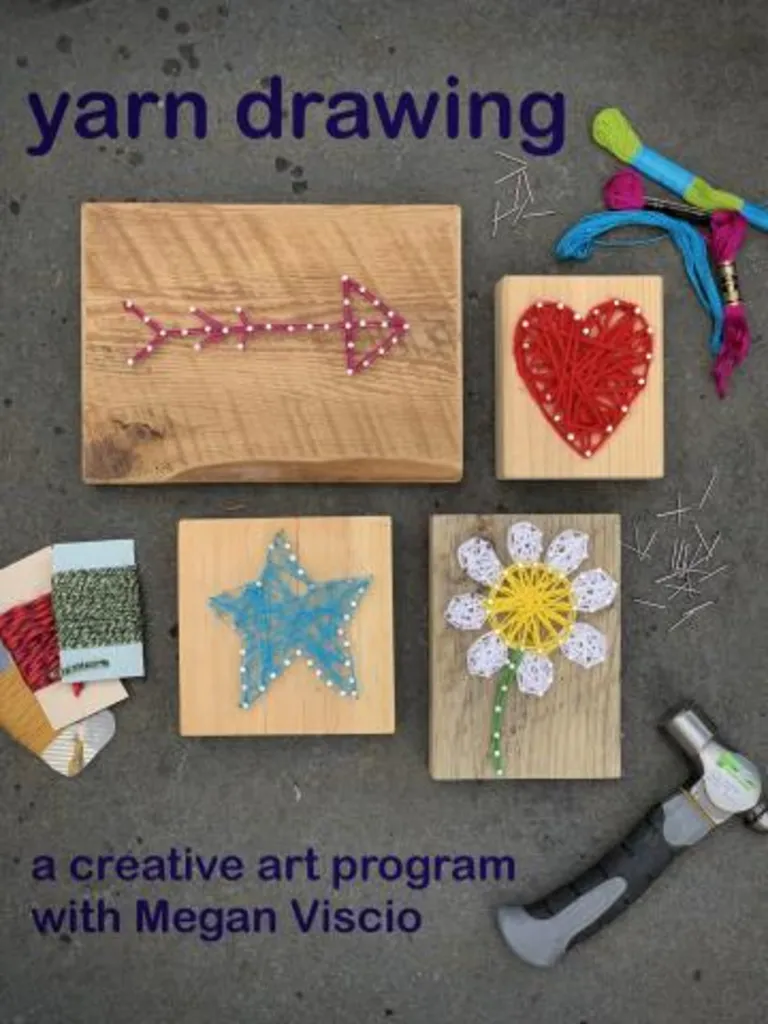 Yarn Art with Artist & Educator Megan Viscio