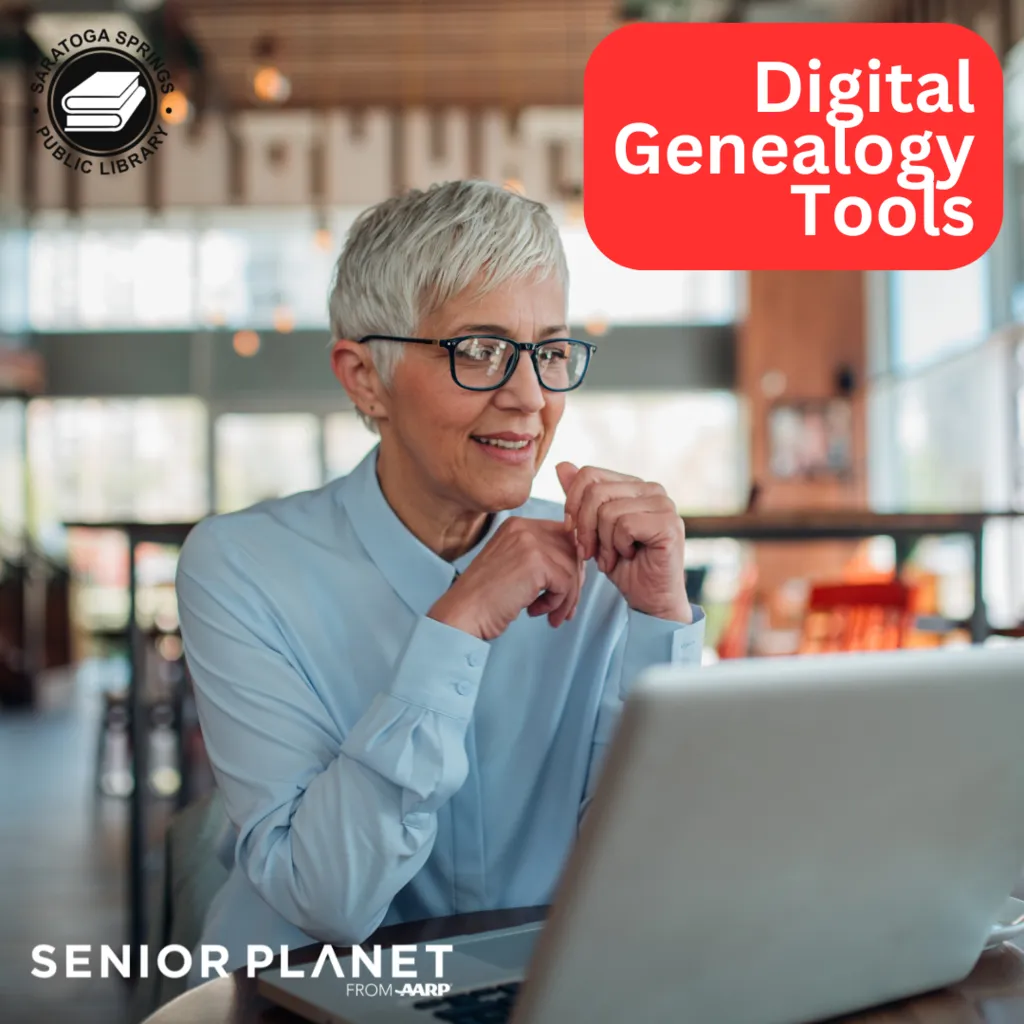 Digital Genealogy Tools by Senior Planet In-Person