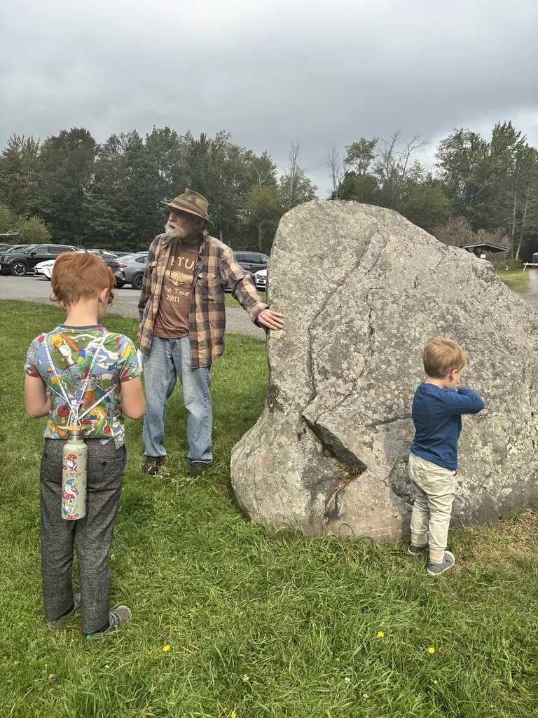 Children’s Geology Hike, with Robert Titus at the Mountain Top Historical Society