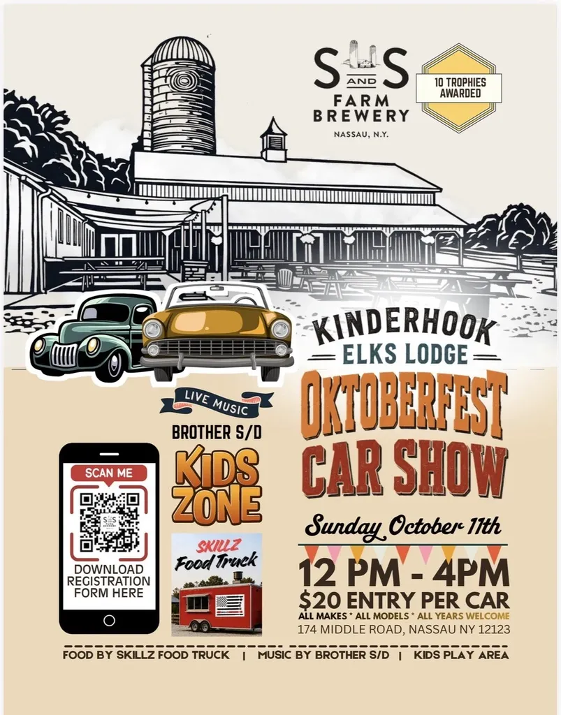 Car Show with Kinderhook Elks Club