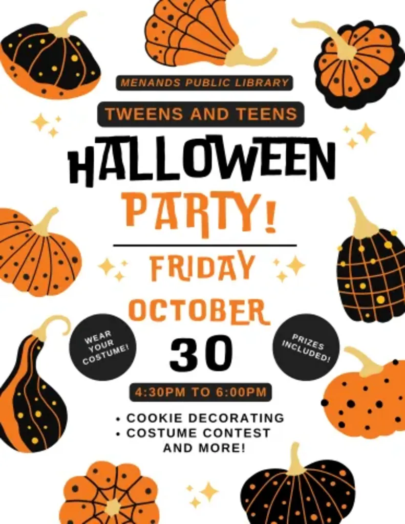 Tween and Teen Halloween Party!