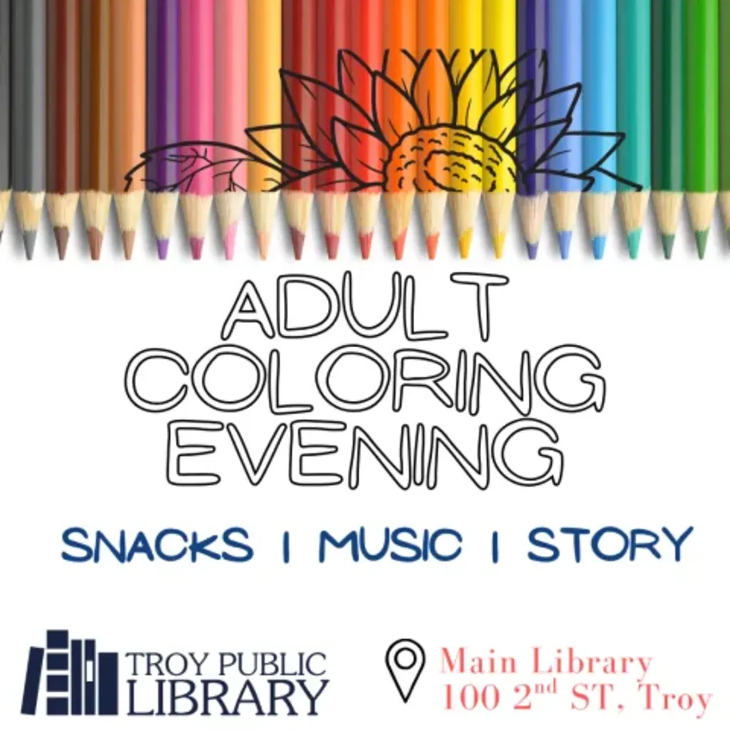 Adult Coloring Evening