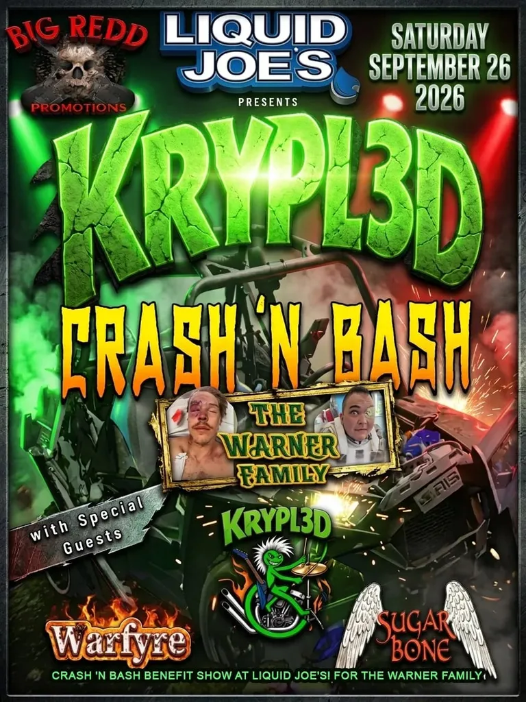 Crash 'N Bash Benefit show
