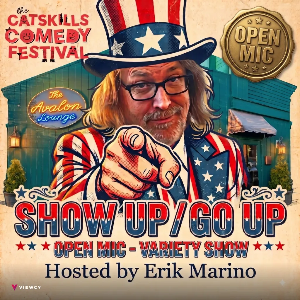 Show Up/Go up - Open Mic - FREE