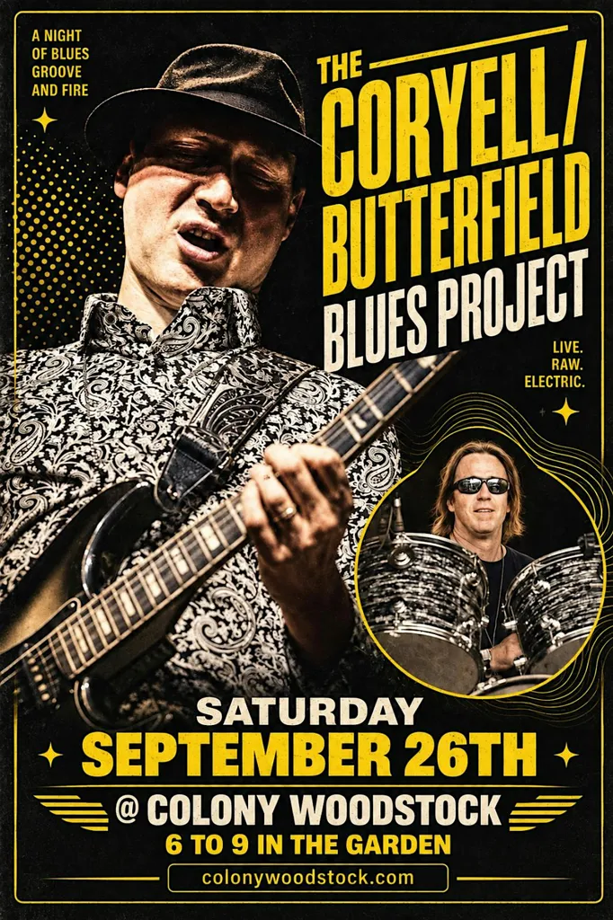 'The Coryell/Butterfield Blues Project' In The Garden!