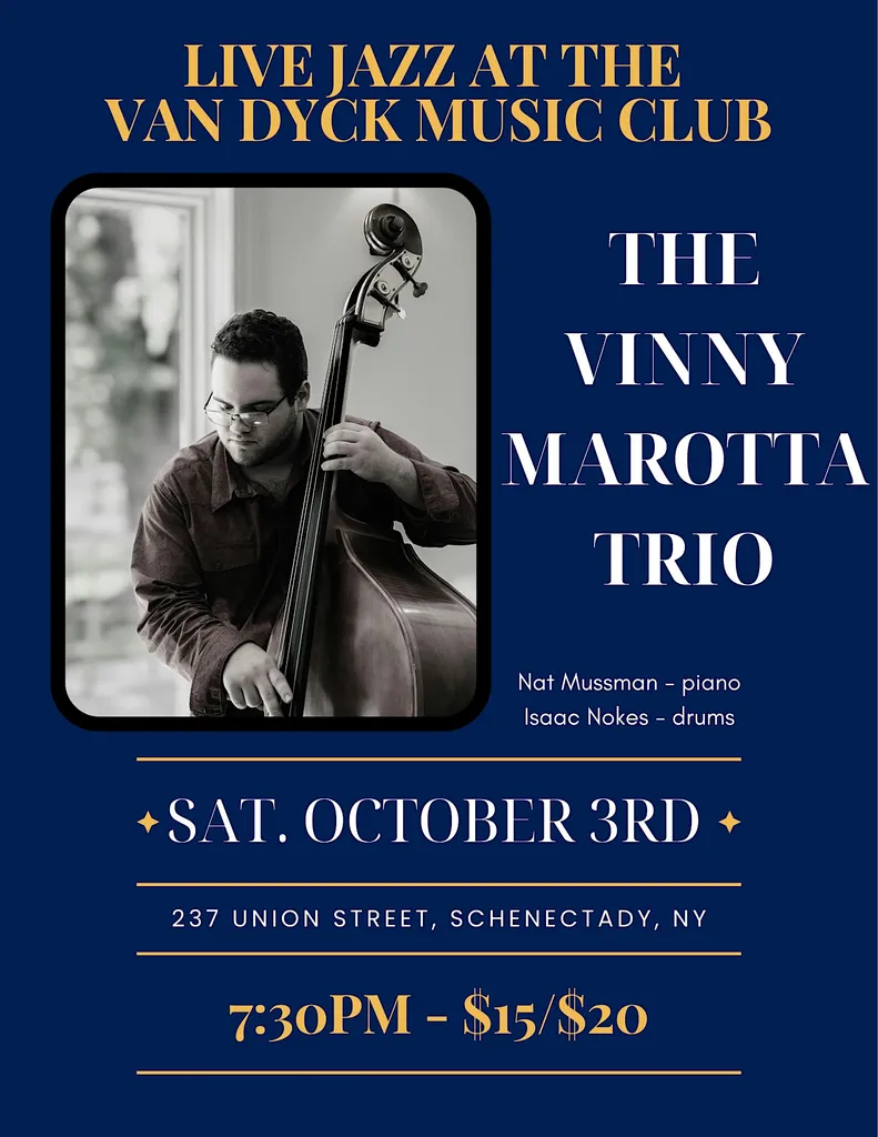 The Vinny Marotta Trio - Live Jazz at the VDMC
