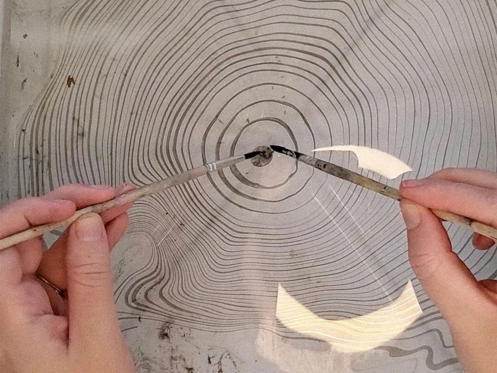 Japanese Paper Marbling (Suminagashi) Workshop