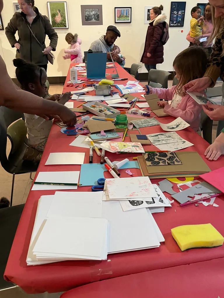 Kids’ Art Workshop Led by RSC MAT Art Education students.