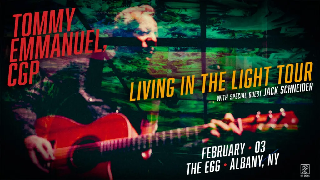 Tommy Emmanuel, CGP with Special guest Jack Schneider