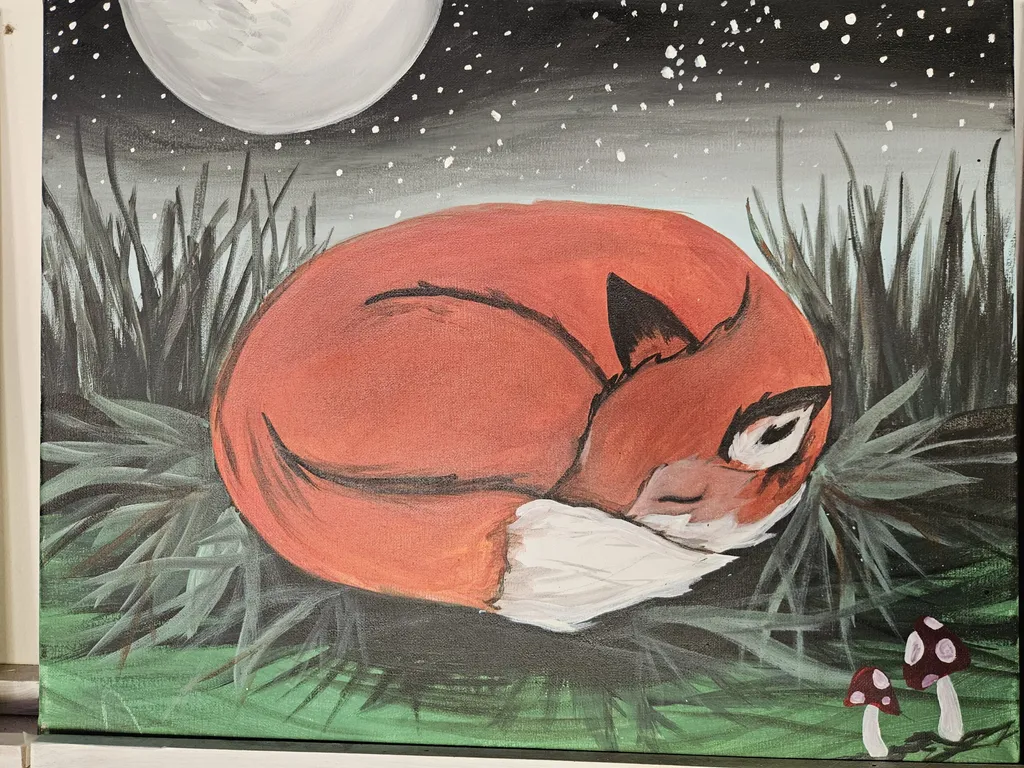Sleepy Fox