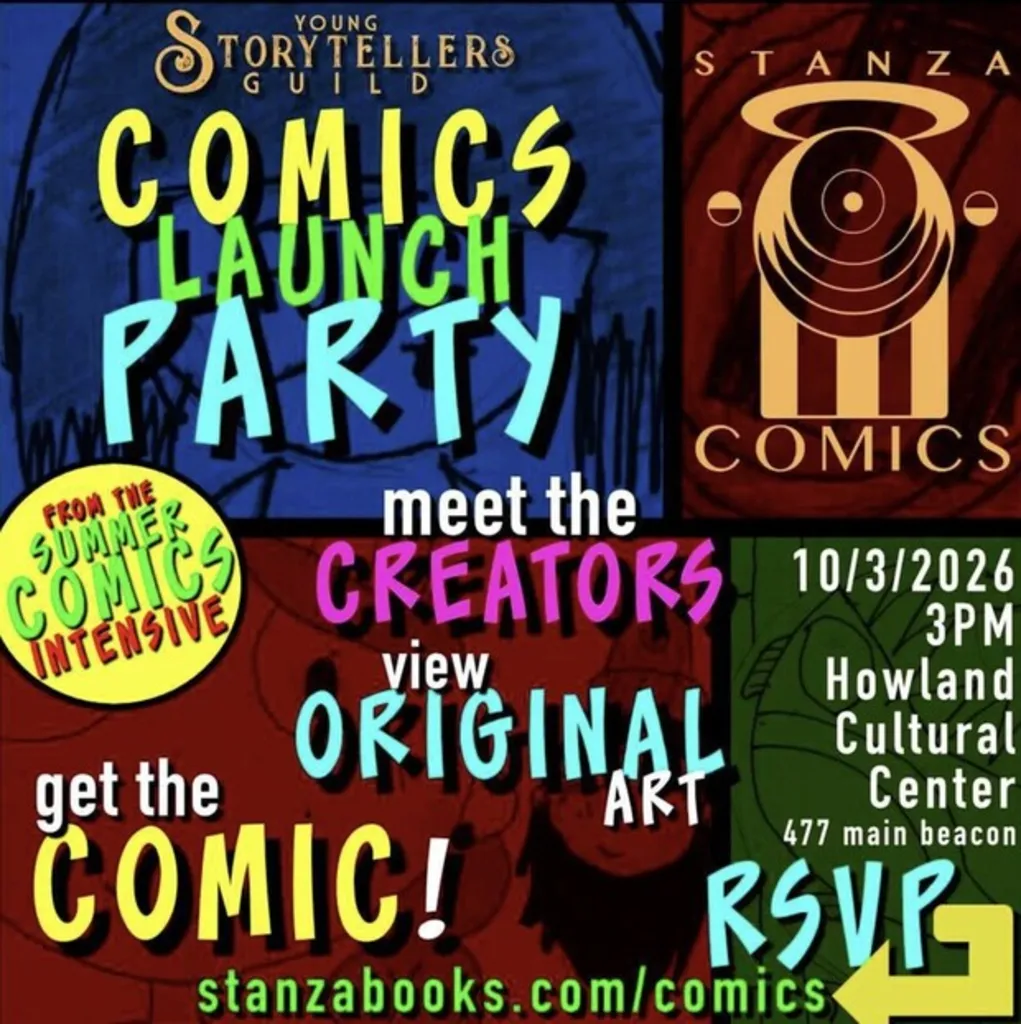 STANZA BOOKS Young Storytellers Guild - Comics Launch Party