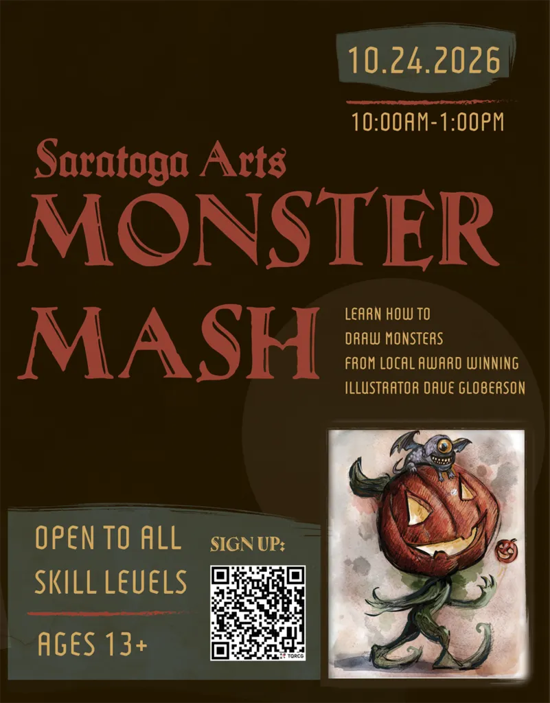 Monster Mash Drawing Workshop with Dave Globerson