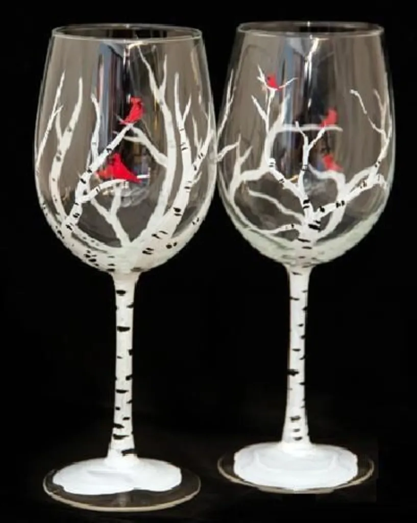 Sunday Crafternoon: Wine Glass Painting