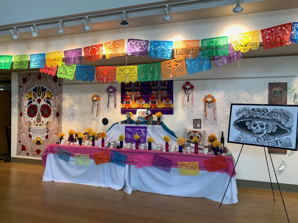 Day of the Dead Altar Exhibit Opening