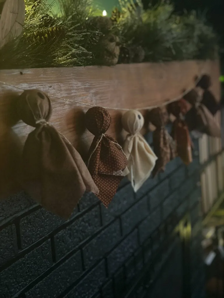 Spooktacular Upcycled Ghost Garland