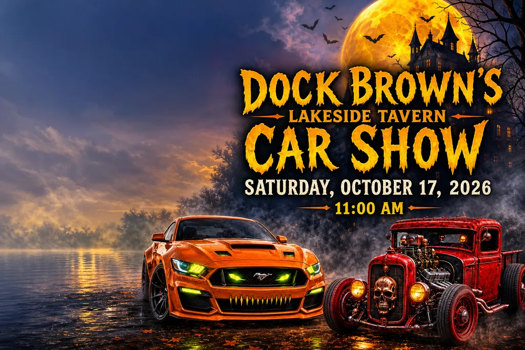 Dock Brown's Lakeside Tavern Car Show