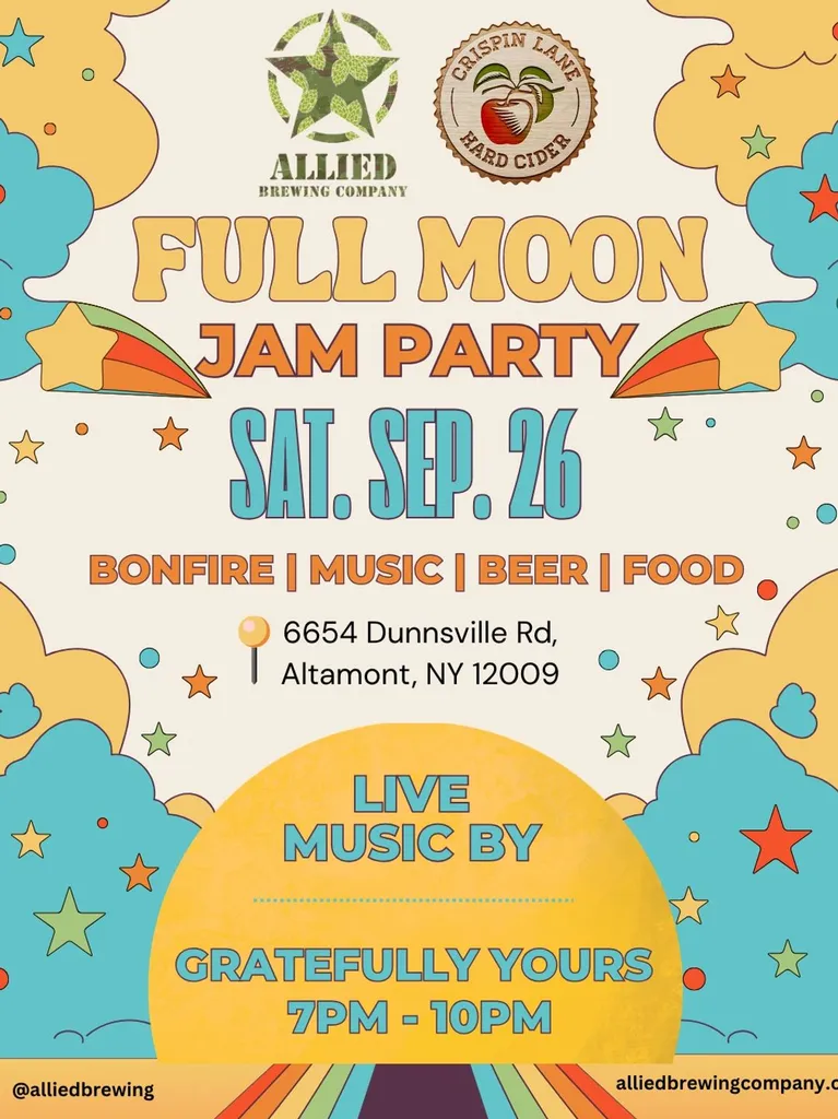 Full Moon Jam Party: Gratefully Yours
