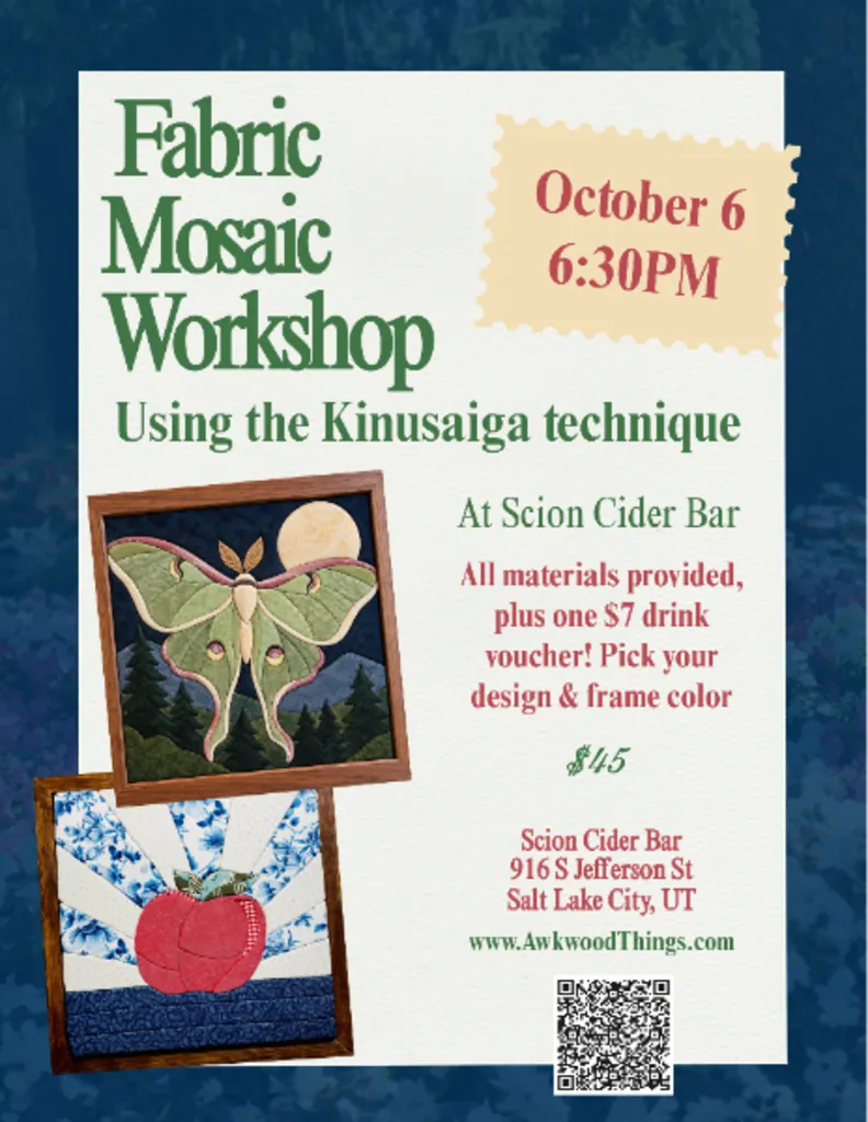 Fabric Mosaic Workshop