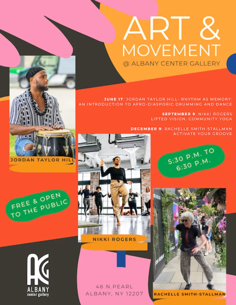 ART & MOVEMENT PROGRAM SERIES at Albany Center Gallery