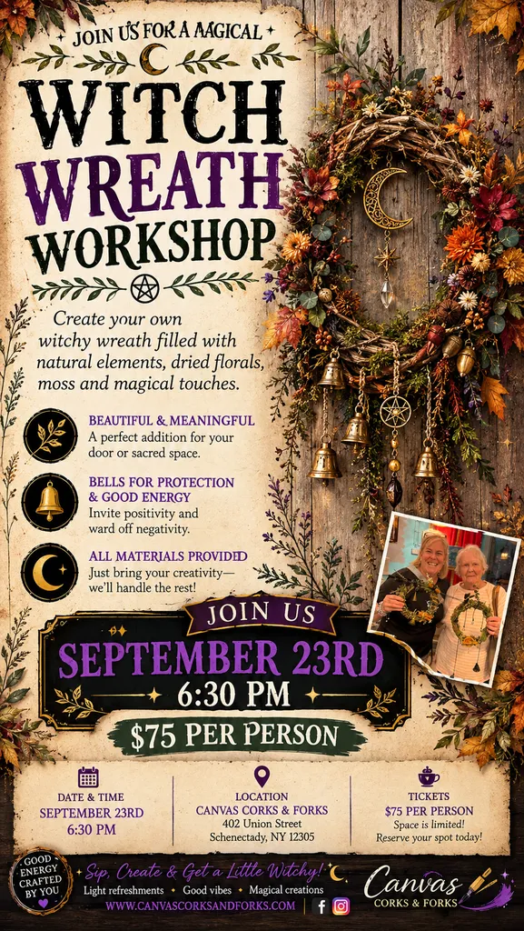 Witchy Wednesday Fall Witch Bells!! Bring your Crafty Coven!!