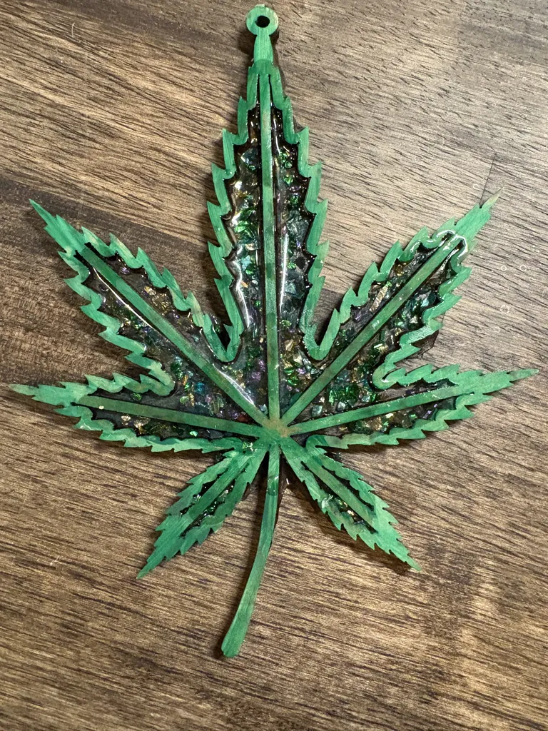 Puff N’ Paint! Crushed Glass Resin Pour! Canna Craft Just $45!
