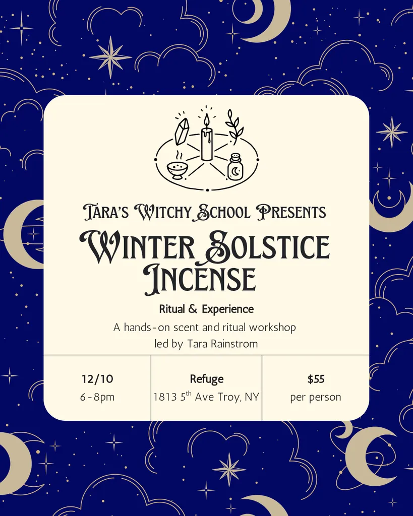 Winter Solstice Incense Making Workshop