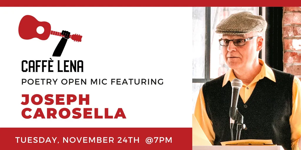 Poetry Open Mic Featuring Joseph Carosella