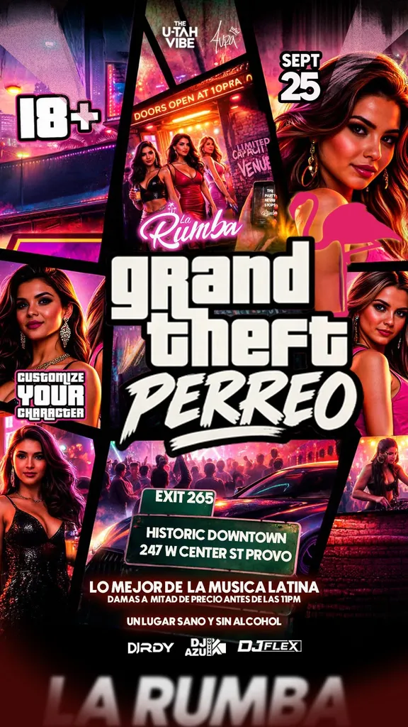 La Rumba Fridays "GRAND THEFT PERREO"