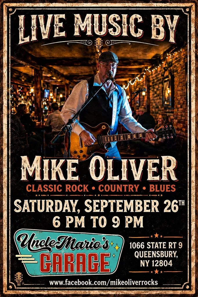 Live Music with Mike Oliver