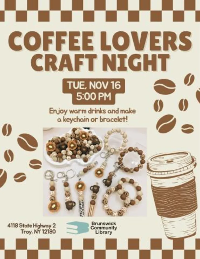Coffee Lovers Craft Night