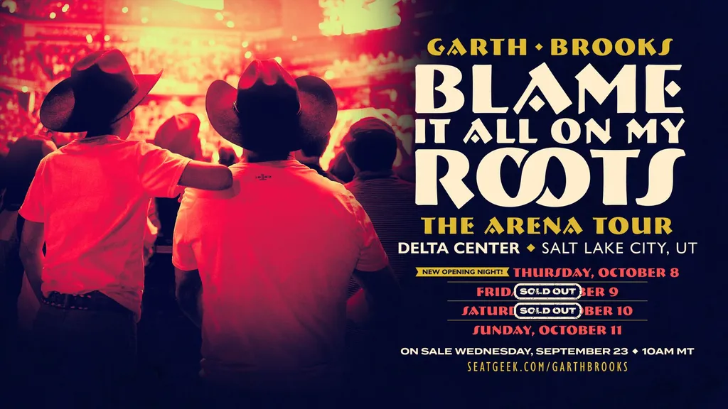 Garth Brooks – Blame It All On My Roots Arena Tour