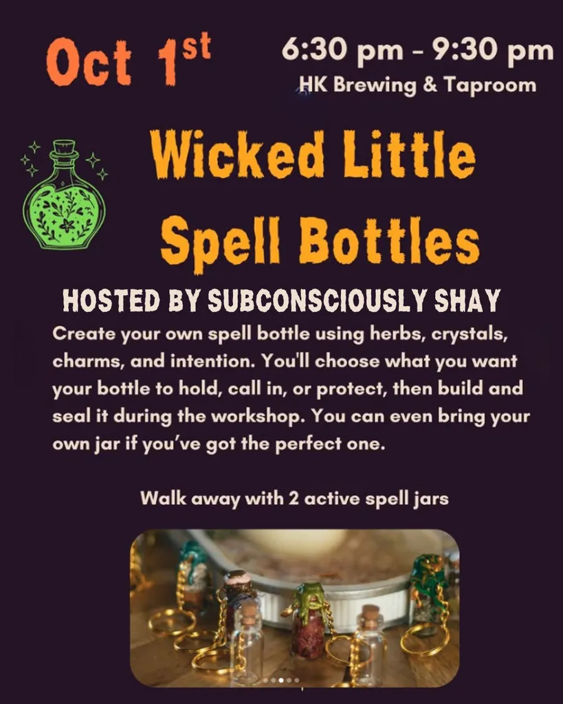 Wicked Little Spell Bottles with Subconsciously Shay