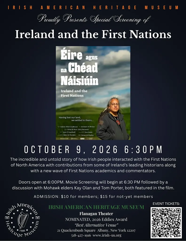 IAHM MOVIE SCREENING: “Ireland and the First Nations”