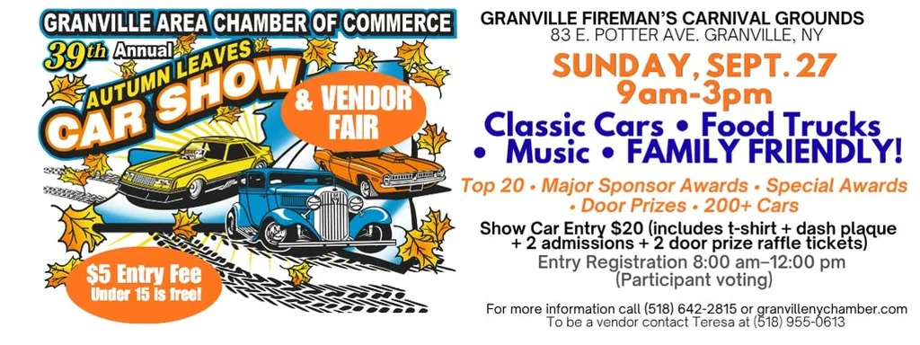 39th Annual Autumn Leaves Car Show