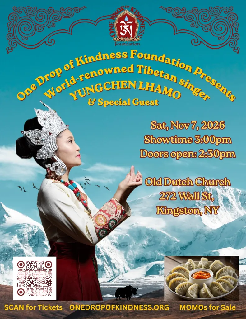 One Drop of Kindness Foundation Presents World-renowned Tibetan singer Yungchen Lhamo & Special Guest