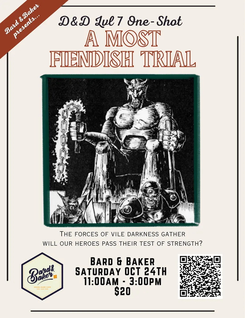 D&D One-Shot: "A Most Fiendish Trial" (Level 7)