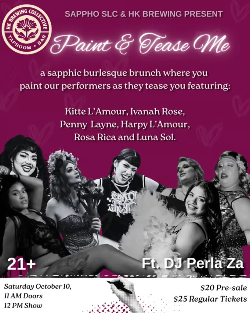 Paint & Tease Me, By Sappho SLC