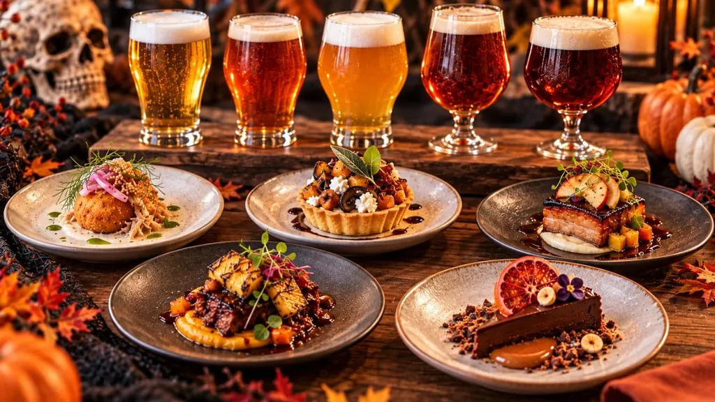Spooky Beer Pairing: Five-Course Food & Beer Pairing Class — October 16th