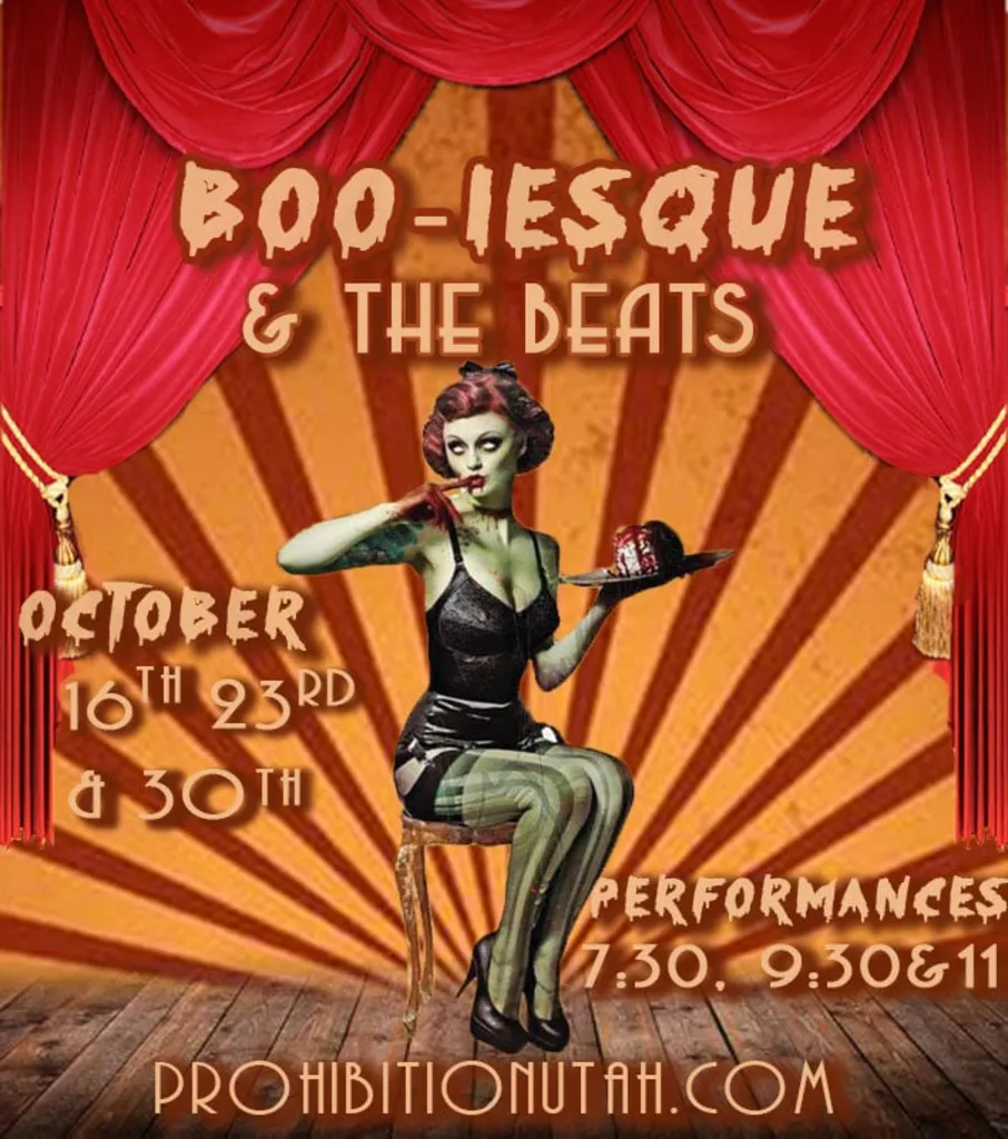 Boo-lesque & the Beats! a spooked burlesque variety show
