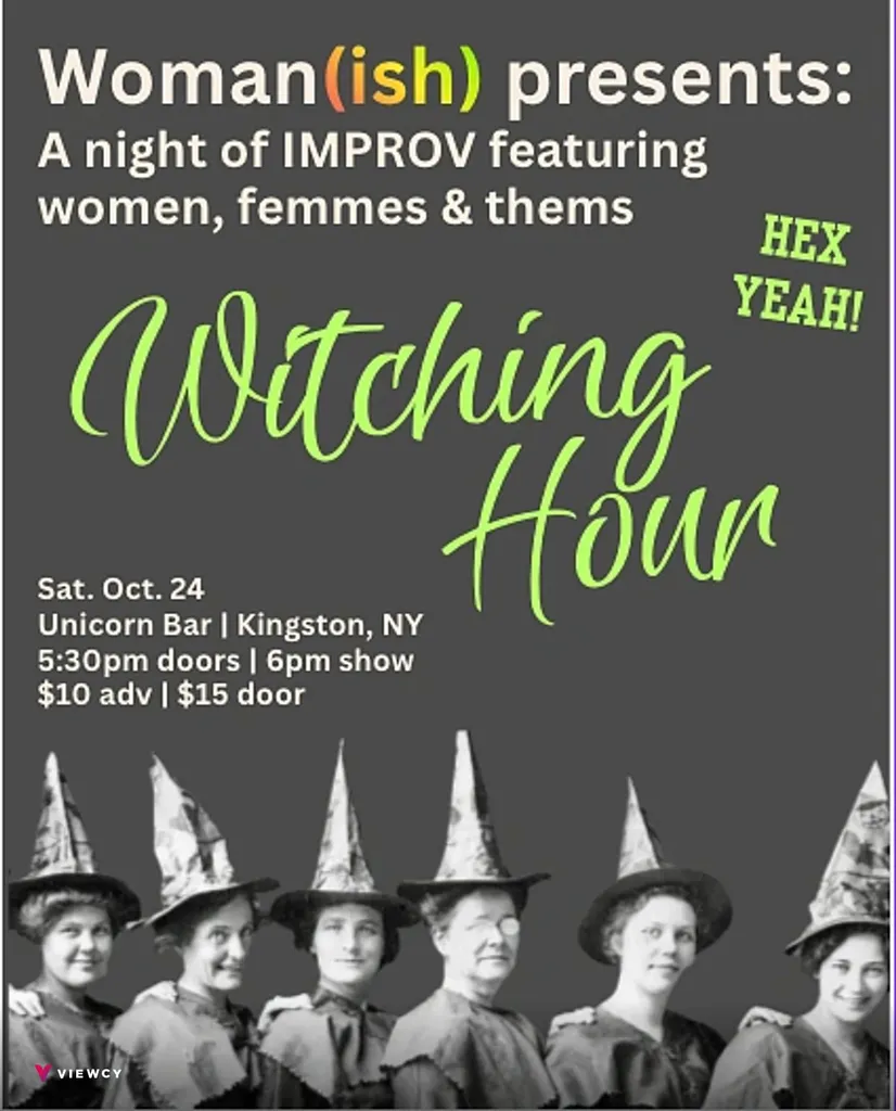 Woman(ish) presents: A night of IMPROV featuring women, femmes & thems