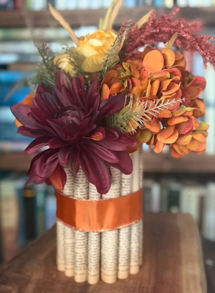 Autumn Book Bouquet