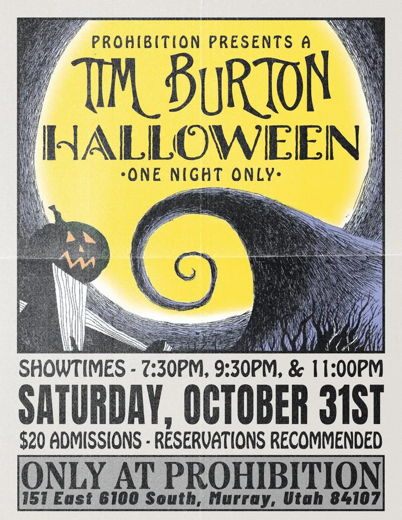 A Tim Burton Halloween! Burlesque Variety Show