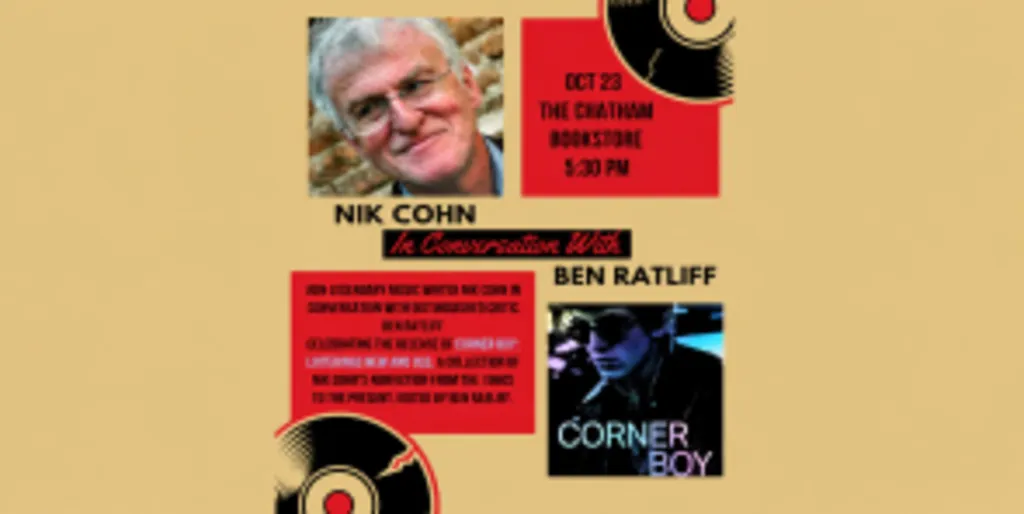 Nik Cohn In Conversation With Ben Ratliff