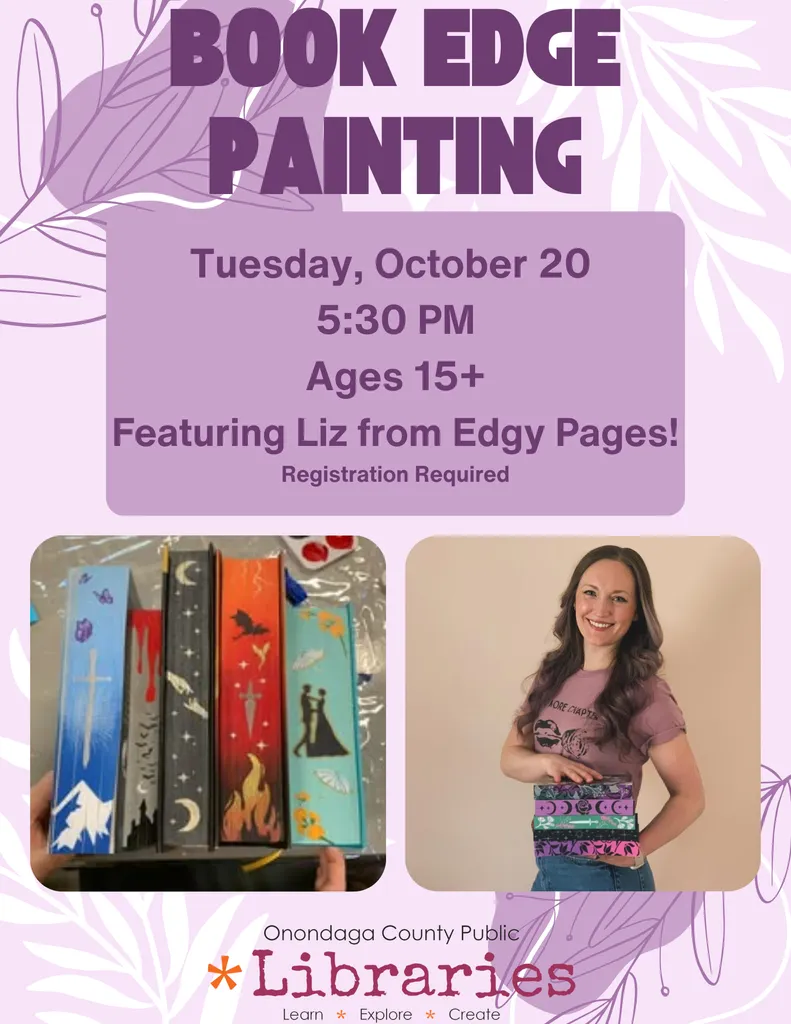 Book Edge Painting @ Paine In-Person