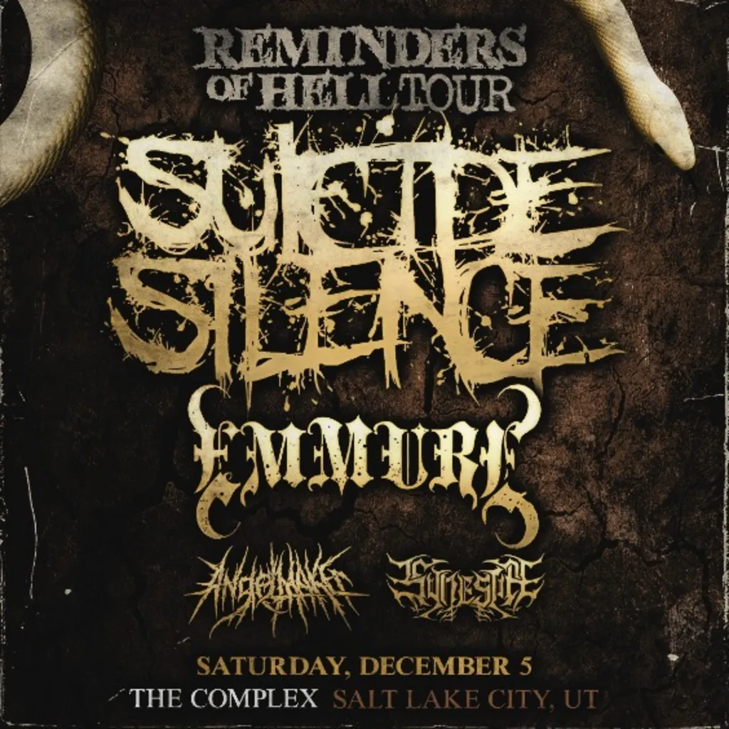 Suicide Silence: REMINDERS OF HELL TOUR
