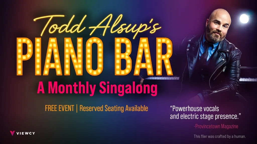 TODD ALSUP’S Piano Bar