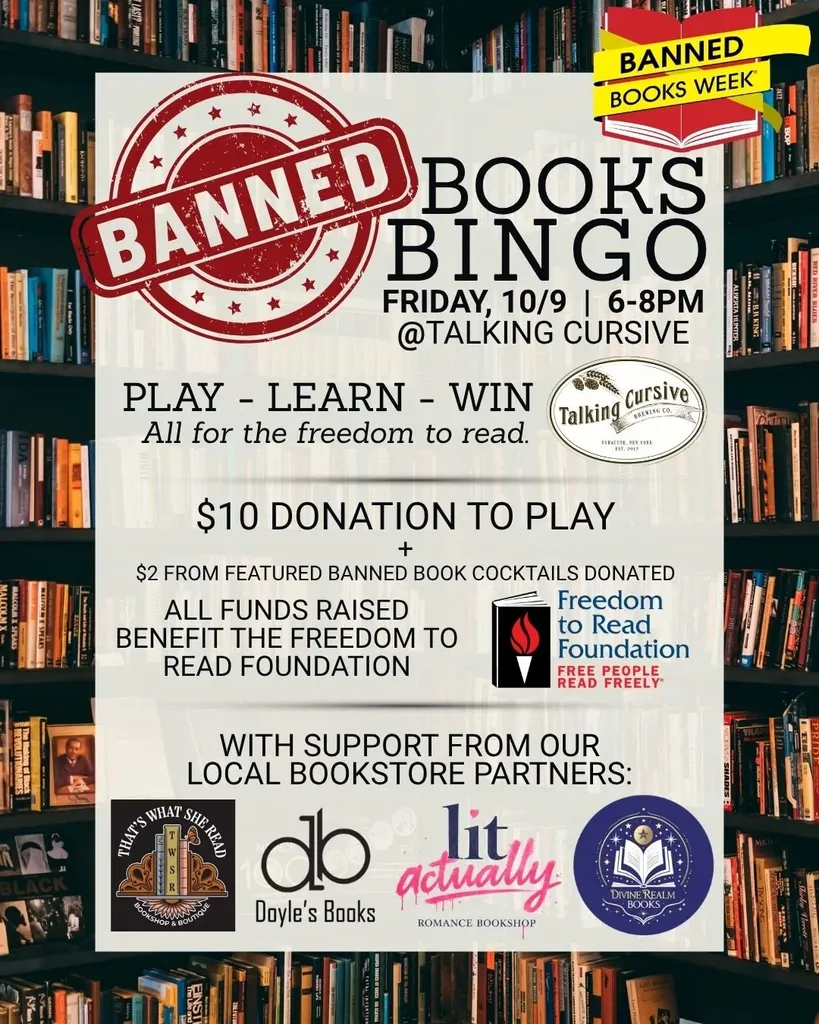 Books Bingo @ Talking Cursive