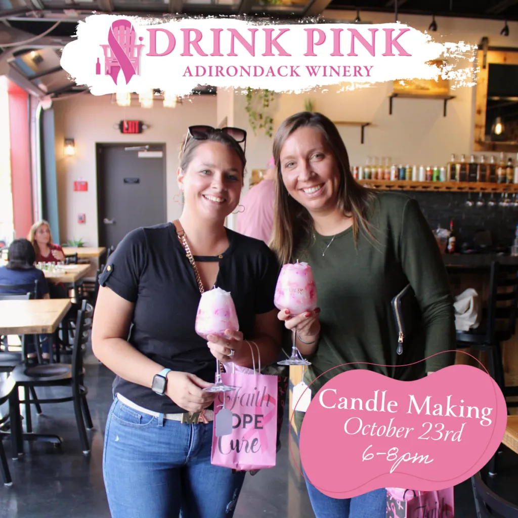 Uncork & Craft: Candle Making - Adirondack Winery